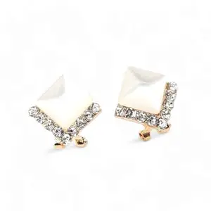 MAGICKAL MOON Women Jewellery Crystal Stud Earrings For Women and Girls (1 Pair)__077