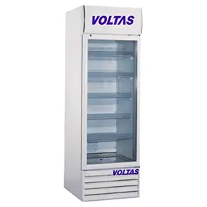 Voltas Visi Cool 550 Litres Fan Based Cooling Technology 5 Shelves Single Door Wine Cooler (550L VISI COOLER, White) price in India.