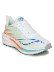 ABROS Men Cliff Sport ShoeASSG1417_ White/Orange_8UK