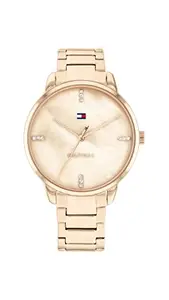 Tommy Hilfiger Women Gold Dial Analog Watch Analog Gold Dial Women's Watch-TH1782545