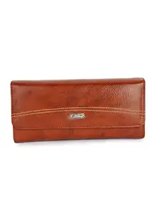 RAI SAHAB Genuine Leather Women Wallet (Maroon)