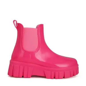 London Rag Chunky Chelsea Rain Boots