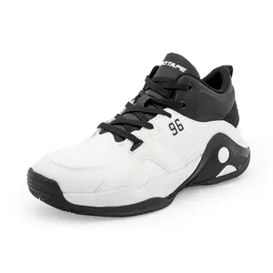 Red Tape Lifestyle Casual Shoes for Men | Classic Rounded Toe, Soothing Insole & Impact-Resistant Comfort Black/White