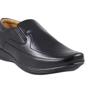 Men's Faux Leather Formal Shoes (Black, 10)-PID53508