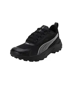 Puma Unisex-Adult Obstruct Profoam Black-Cool Dark Gray-Cool Light Gray Running Shoe - 6 UK (37787601)