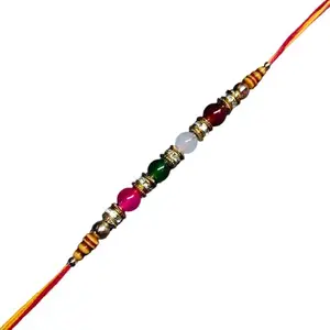 Anant Infinity Playful Rakhi for Kids with Safe Materials and Bright Colors, With Roli Chawal & Greeting Card,Rakhi for Bhaiya,Rakhi for MEN, AI-270