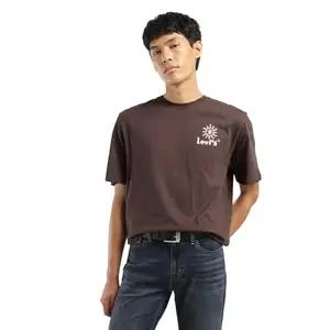 Levi's Men's Regular Fit T-Shirt (A7973-0123_Brown