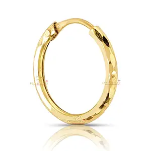 Rubbie plated Round Shaped Nose Ring for Women - (RG_NP_Part_M17)