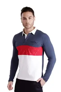 Dream of Glory Inc. Men's Regular Fit Polo Shirt (DOGI_0705_Rugby_JonNavy_S)