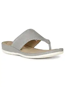 Bata Comfit Bata Women's Clemmie Th (Pu) Blue Slippers - 5 UK (5719402)