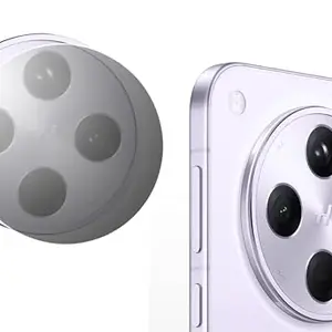 DAFFIN Back Camera Lens 9H Glass Screen Protector for Oppo Find X8s+ (Pack of 1) LF-417