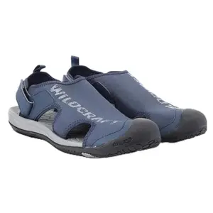 Wildcraft Terrano Sandals with Adjustable Strap for Men's | Sports Trekking & Hiking LightWeight Walking Shoes | Everyday Use for Gents & Boys - 9 (Navy)