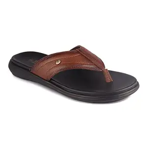 Red Chief Slipper for Men Tan