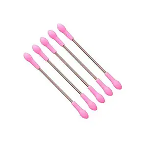 WIDERZONE 5PCs Facial Hair Remover Quick Smooth Effective Threading Tool For men and women Portable Epilator Spring Stick Natural Stainless Steel Extraction Device
