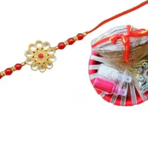 Traditional Rakhi For Bhai with thali@14