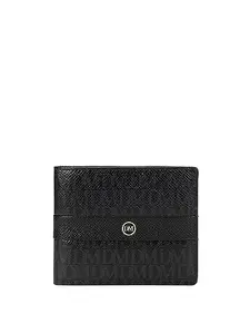 Da Milano Genuine Leather Black Mens Wallet (MW-10270)