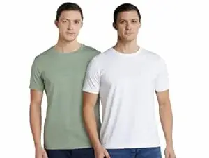 Symbol Premium Men's Cotton Stretch T-Shirt (Regular Fit)