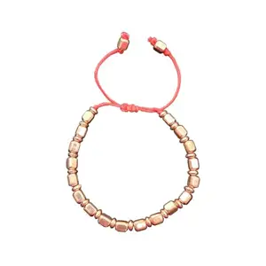 Unisex Adjustable Adult Tibetan Evil Eye Golden Polish Beads Bracelet for Men, Women