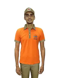 Uniforms Hub Indian Oil IOCL New CA T-Shirt (42) Multicolour