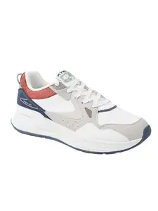 XTEP Men's Retro Casual Shoes with Light-Year Technology, Soft Midsole and Stacked Deconstruction Outsole