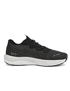 Puma Womens Velocity Nitro 2 WTR WNS Platinum Gray-Black Running Shoe - 5 UK (37691802)