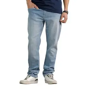 WROGN Men's Cotton Stretch Jeans | Mid Rise | Slim Fit