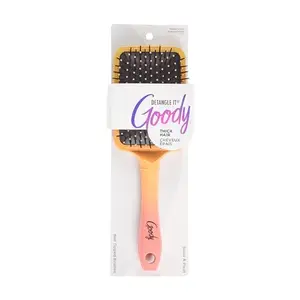 Goody Ombre Shiny Detangle Paddle Cushion Brush with Ball Tips
