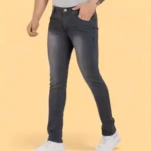 Men’s Slim Fit Jeans | Stretchable Jeans for Men |Casual Cotton Blend Pants with Classic 5-Pocket Style