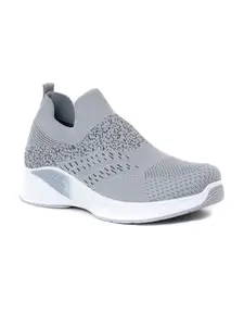 Impakto Womens Grey Sports Shoe AS0217