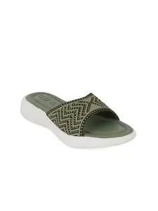 ELLE Women Sandal,Green,UK-3