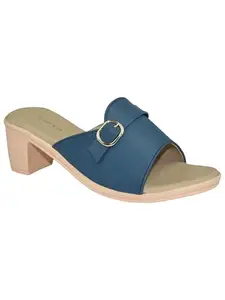 AJANTA Women Stylish Trending And Comfort Fancy Heel Sandal for Casual wear