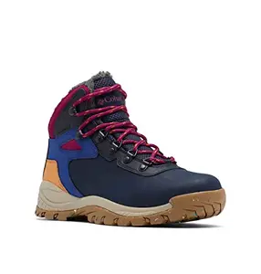 Columbia Womens Navy Blue Newton Ridge Plus Omni Heat Hiking-Trekking Shoes