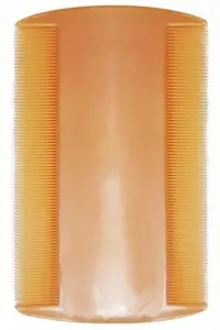 Generic Dust Clean Remove Nit free Dry Wet Hair Combs Plastic Lice Fine Plastic Lice Fine Tooth hair comb lice combs 5.27 CM Multicolor