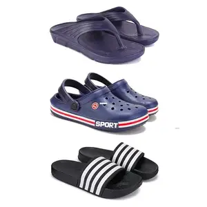 DRACKFOOT Men's Sandals | Lightweight Wear| Stylish & Easy to Wear For Men'S GRT-SAN-(3-COMBO)-3153-3015-3024-8
