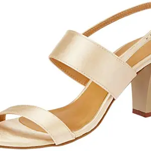 Inc.5 Women Beige Fashion Sandals-7 UK/India (40 EU) (14438)