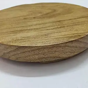 Vansh Traders Wood Rolling Board Roti Maker, 11-inch, Brown