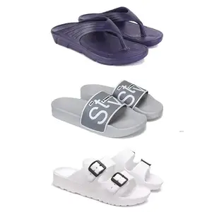 Men's Sandals | Lightweight Wear| Stylish & Easy to Wear For Men's GRP-SAN-(3-COMBO)-3153-1589-3113-9