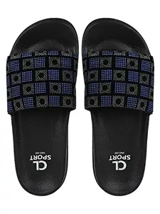 Carlton London Sports Women Black Slipper(4 UK)