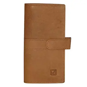 Style98 Unisex Leather Credit Card Case (Tan)