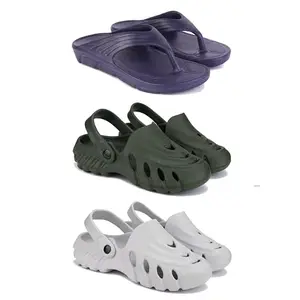 DRACKFOOT Men's Sandals | Lightweight Wear| Stylish & Easy to Wear For Men'S GRT-SAN-(3-COMBO)-3153-3137-3139-7