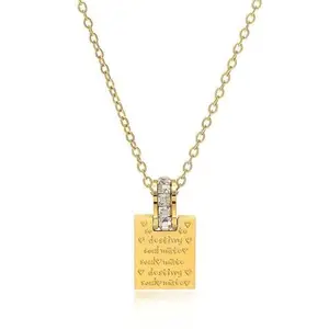 MYKI Fashionable & Stylish Anti Tarnish Stainless Steel Necklace For Women & Girls