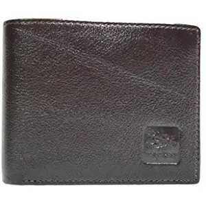 MOOCHIES Leather Brown Men's Wallet