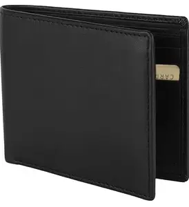 Pecan Z Black RFID Blocking Leather Wallet for Men | Wallets Men Leather | Mens Wallet