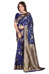 Shasmi Women's Green Printed, Embroidered, Embellished Bandhani Georgette Party Sari collections With Blouse Piece for Wedding sadi (PARI-220)