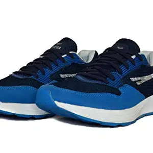 SEGA Men's Jogging/Multipurpose Shoe (Blue, Numeric_5)