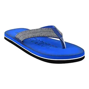 Dashny Royal Blue (1220) Comfortable Slippers & Flip Flops for Men 7 UK