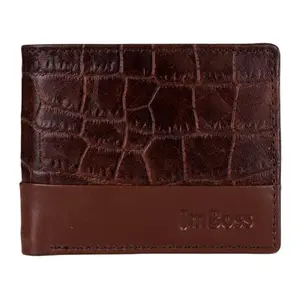 IMBOSS Men & Women Casual Brown Genuine Leather Wallet