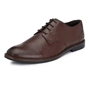 Burwood Men BWD 55 Brown Leather Formal Shoes-7 UK/India (41 EU) (BW