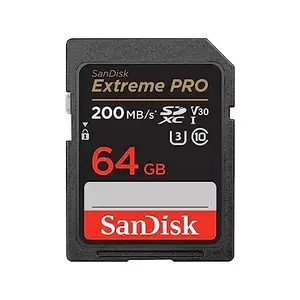 SanDisk 64GB Extreme PRO UHS-I SDXC Memory Card price in India.