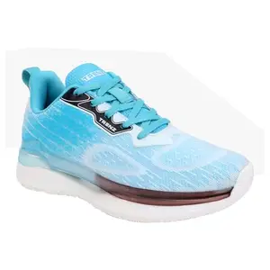 TRENZ by Shiv Naresh Messi Running Shoes for Women |Round Toe, Comfort Insole White/Aqua